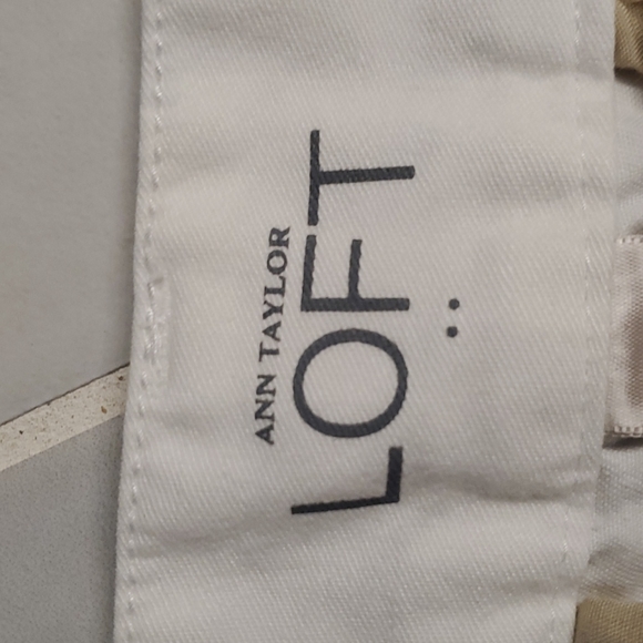 Ann Taylor LOFT White Shorts Sz 0 EUC - Picture 5 of 10
